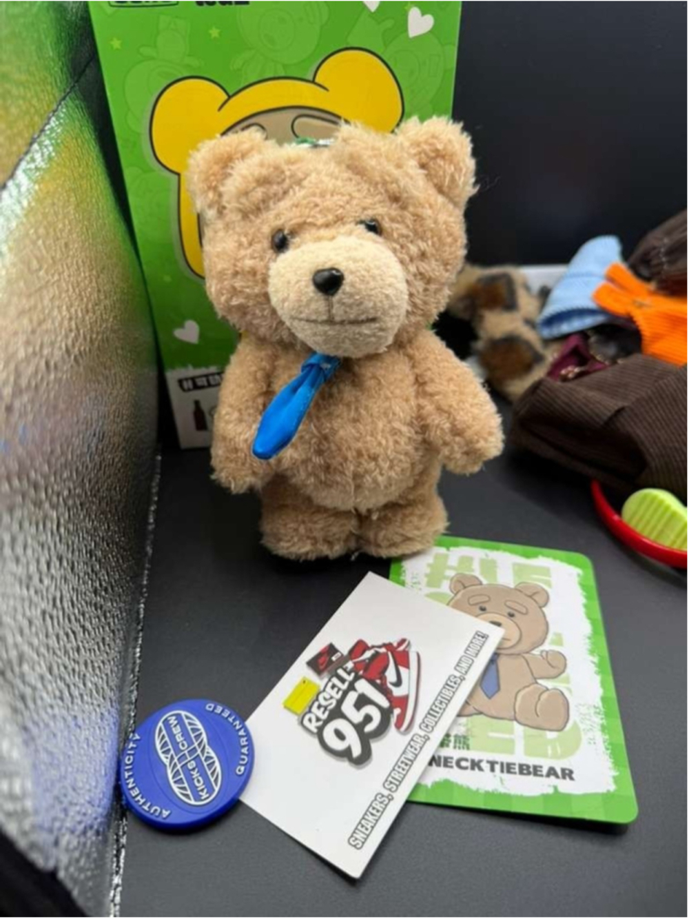 Ted 2 Necktie Bear Plush Figure Collectible Toy